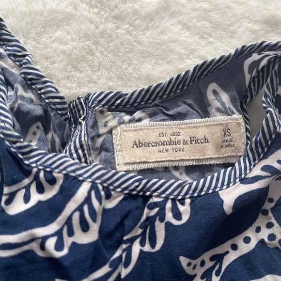 Abercrombie & Fitch Printed Peplum Top - Picture 4 of 5
